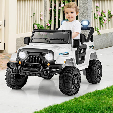 Costzon 12V Kids Ride on Truck Car, Electric Vehicle w/Remote Control