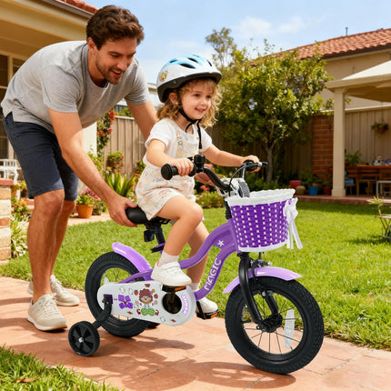 BABY JOY Kids Bike Magic Children 12 14 16 Inch Bicycle