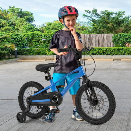 Costzon Kids Bike, 16” Lightweight Alloy Sporty Bicycle with Dual Disc Brakes
