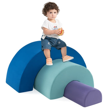Costzon Rainbow Toddler Climbing Toys Indoor