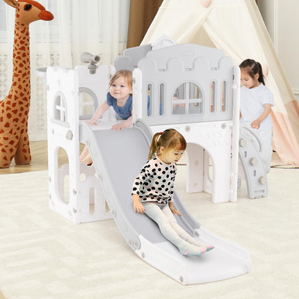 Costzon 9 in 1 Toddler Slide Kids Slide and Climber Playset