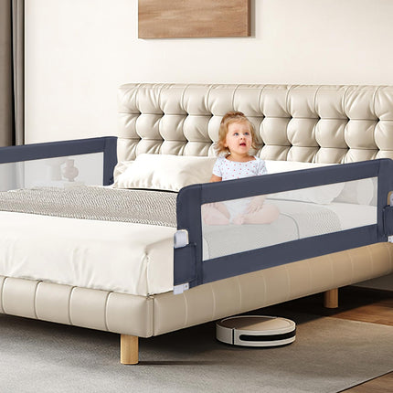 Swing Down Safety Bed Guard for Convertible Crib