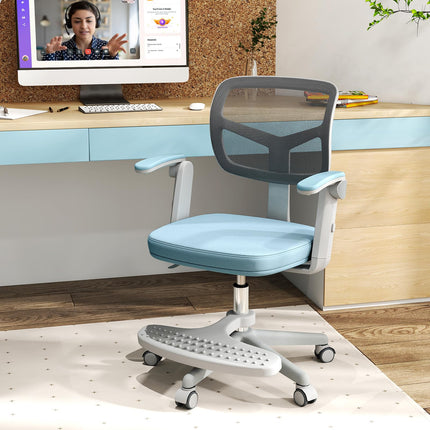 Costzon Kids Desk Chair Student Ergonomic Computer Chair with Wheels