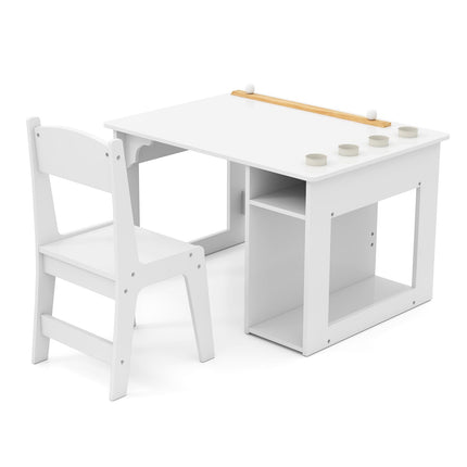 Costzon Kids Art Table and Chair Set