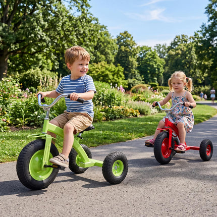 Costzon 15-Inch Front Wheel Trike with Carbon Steel Frame