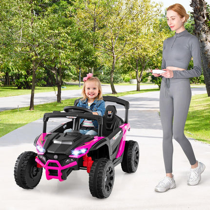 Costzon 12V Kids UTV Ride On Car Battery Powered Electric Vehicle with Remote Control
