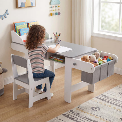 Costzon Kids Art Table and Chair Toddler Activity Desk Set