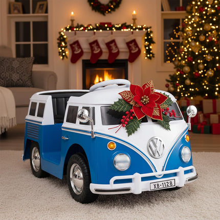 Costzon Ride On Car 12V Licensed Volkswagen Kids Car Bus