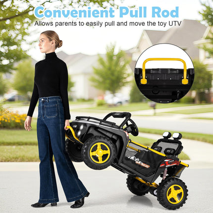 Costzon 24V Ride on Toys for Big Kids 2 Seater Ride on UTV Off-Road Truck