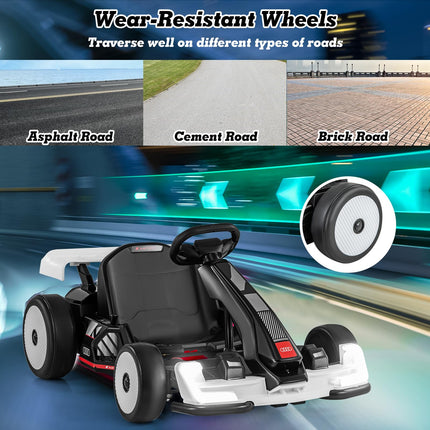 Costzon Licensed Audi 24V Kids Go Kart