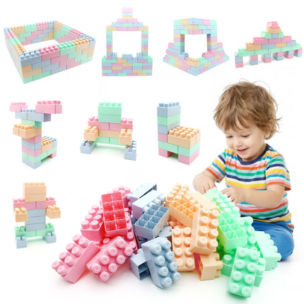 Costzon Big Building Blocks 64 PCS Montessori Creative Blocks